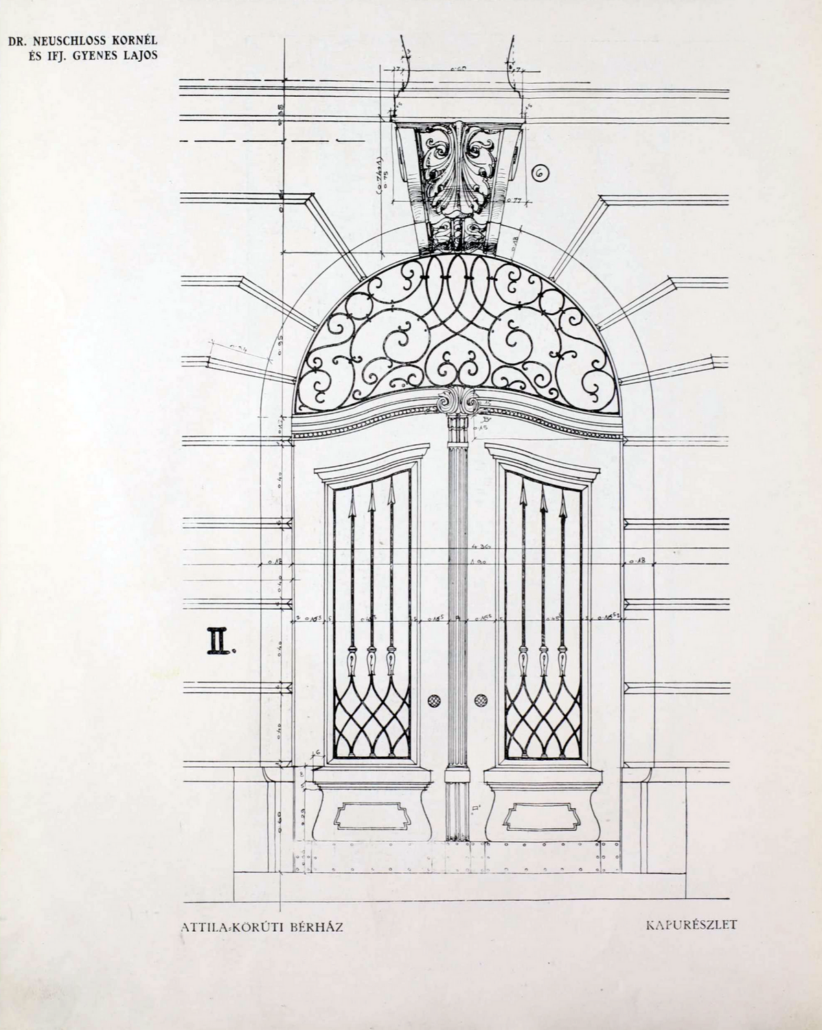Kapurészlet (Magyar Építőművészet, 1925/1-3. szám)